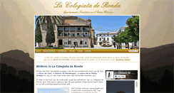 Desktop Screenshot of lacolegiataderonda.es